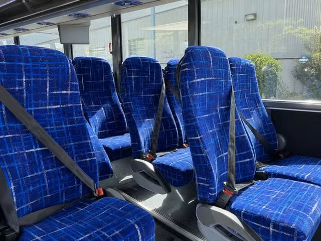 manhattan beach charter bus interior